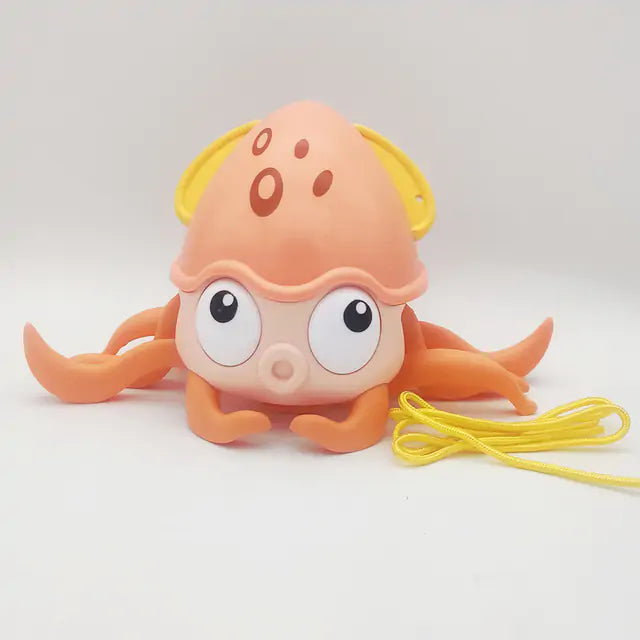 OctoSplash - Wind-Up Bath and Land Toy