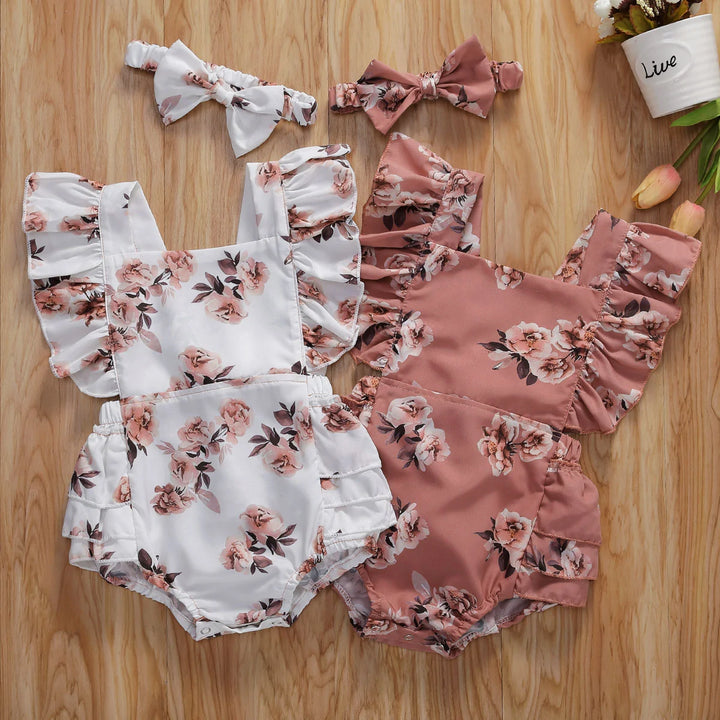 Baby Girl Floral Romper