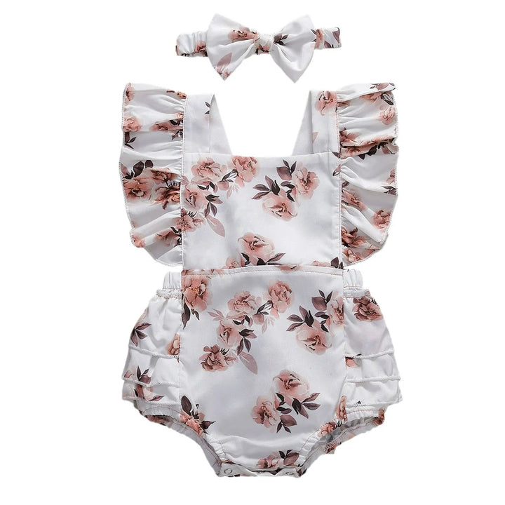 Baby Girl Floral Romper