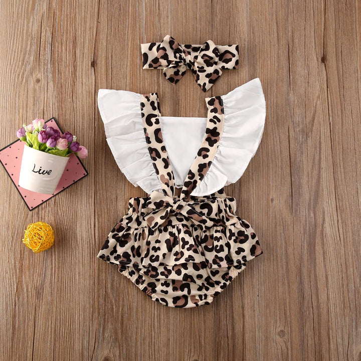 Leopard Baby Jumpsuit