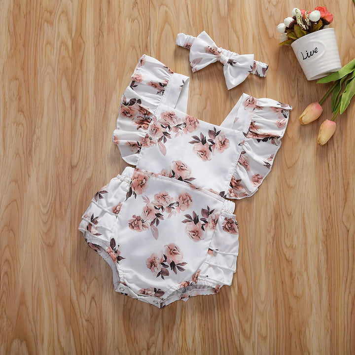 Baby Girl Floral Romper