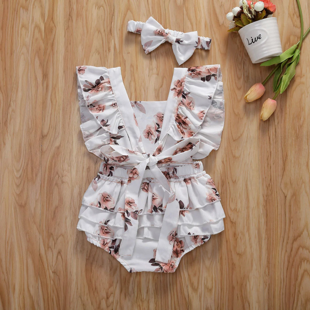 Baby Girl Floral Romper