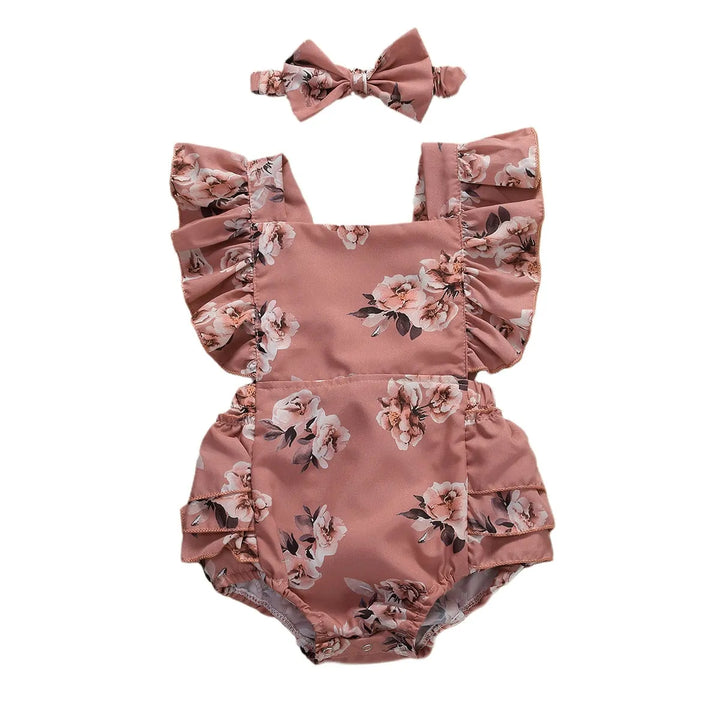 Baby Girl Floral Romper